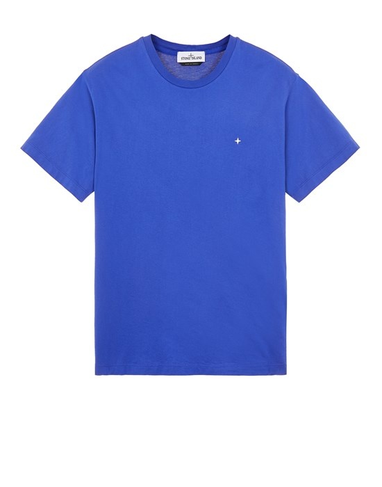 21213 COTTON JERSEY_GARMENT DYED ULTRAMARINE BLUE - 1