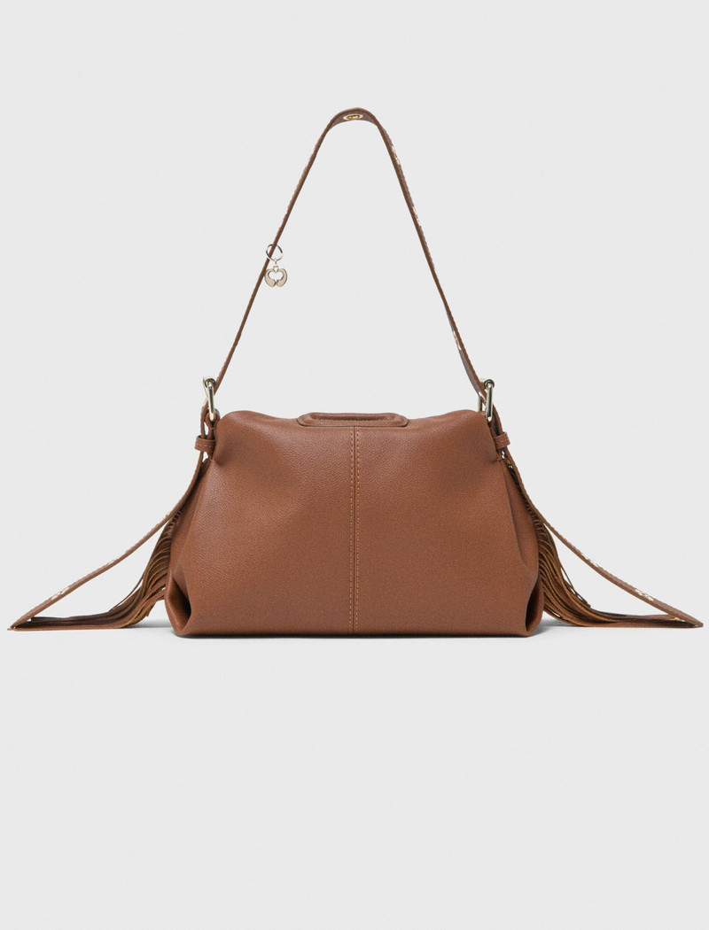 maje Grained leather Miss M bag outlook