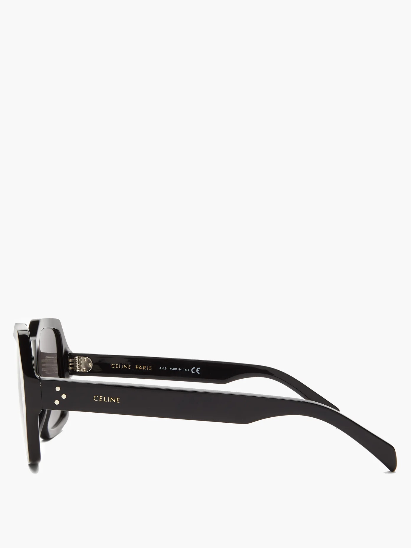 Angular acetate sunglasses - 4