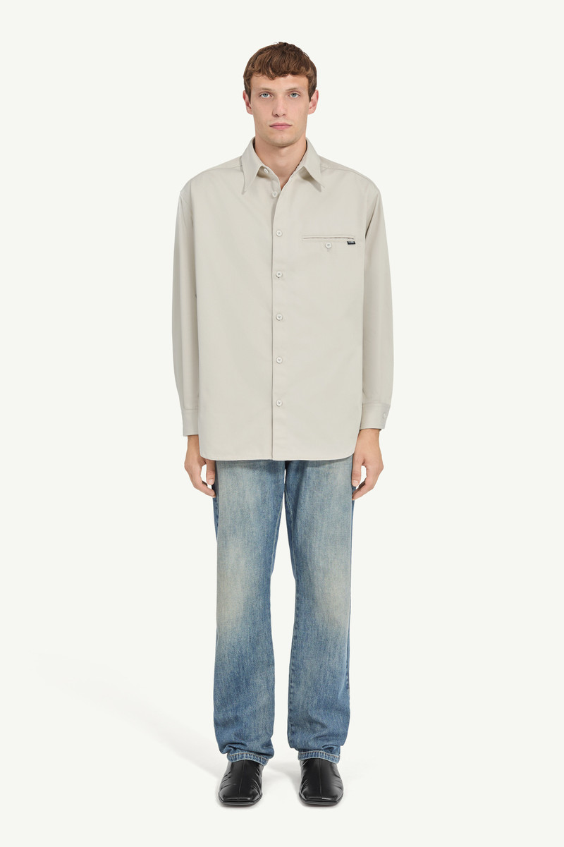 Cotton twill shirt 1
