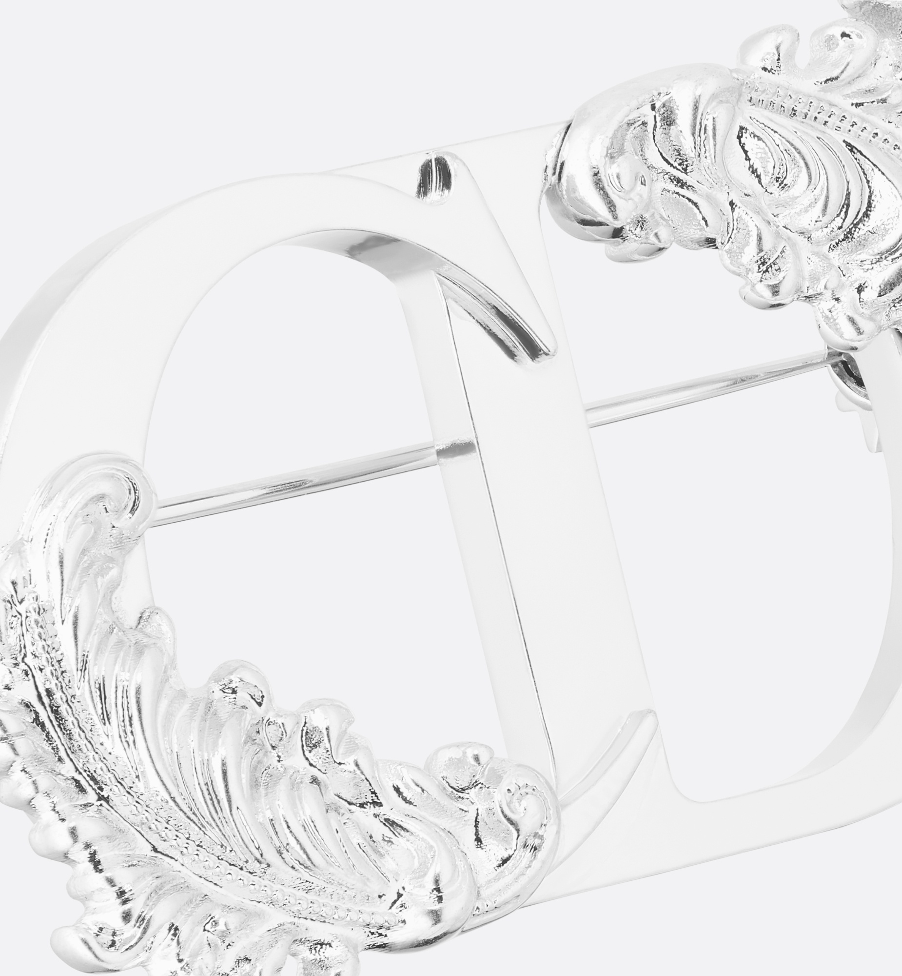 CD Baroque Feather Brooch - 3