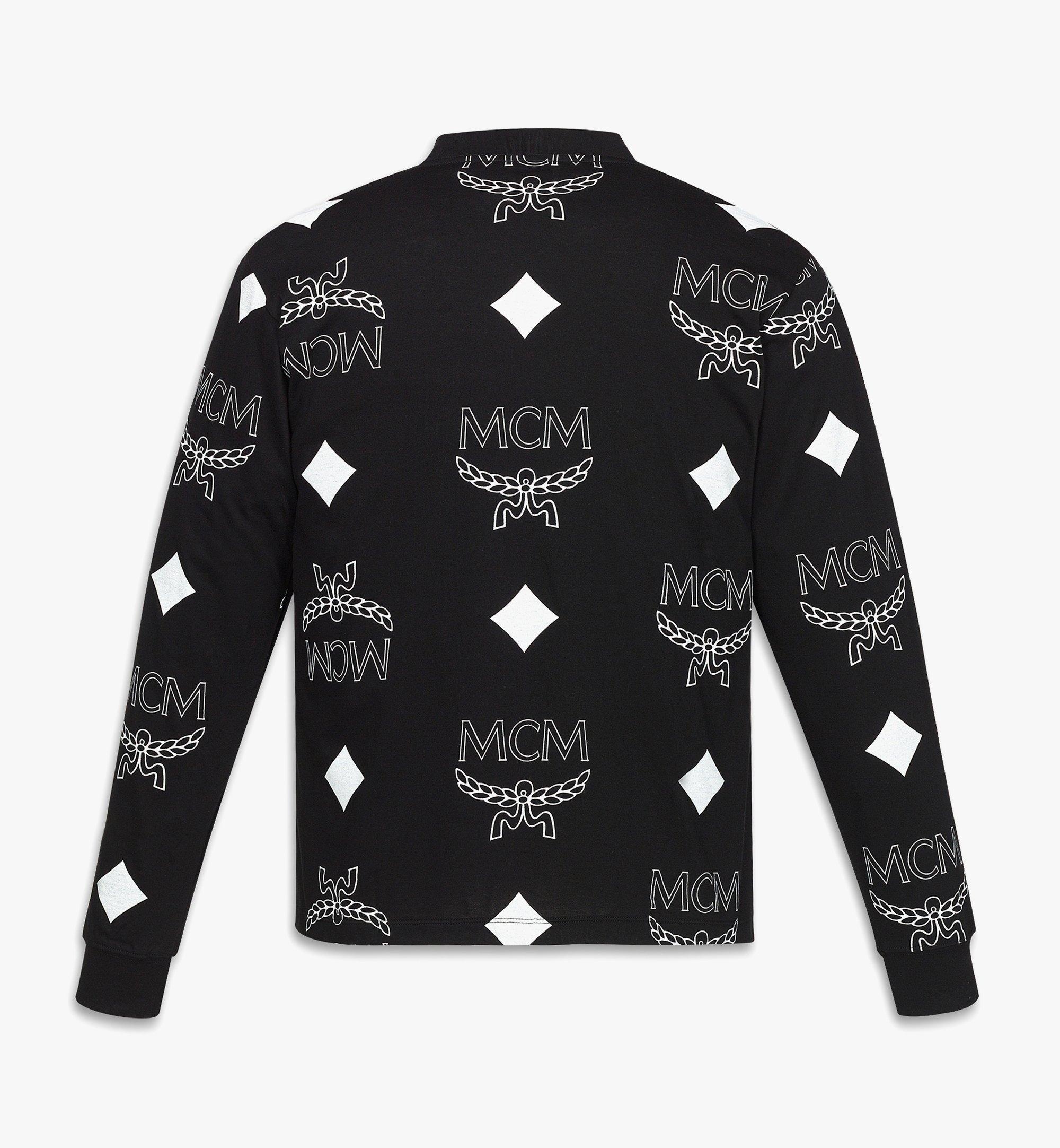 PHENOMENON+MCM Monogram Print Long Sleeve T-Shirt - 1