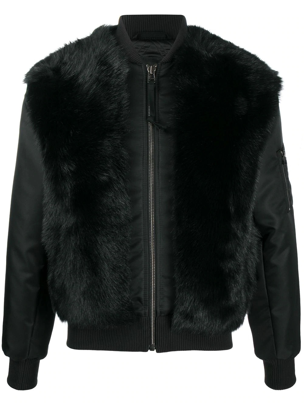 x Nick Wooster fur bomber jacket - 1