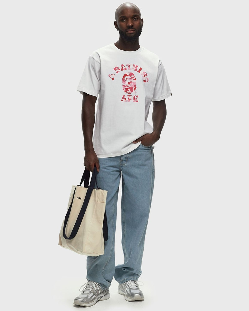 A BATHING APE® ABC CAMO COLLEGE TEE outlook