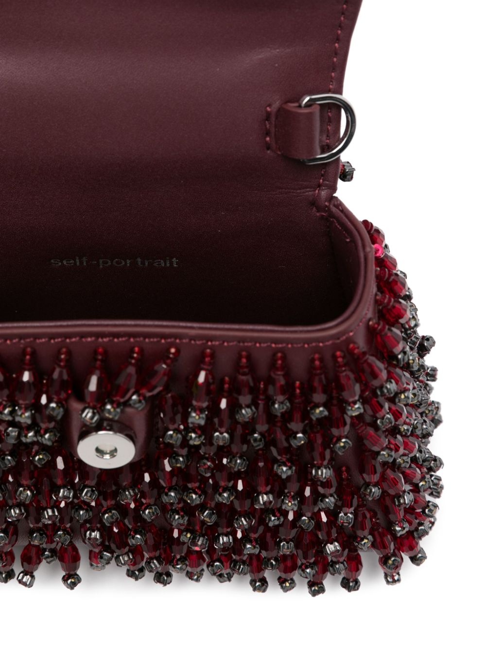 crystal-embellished mini bag - 5