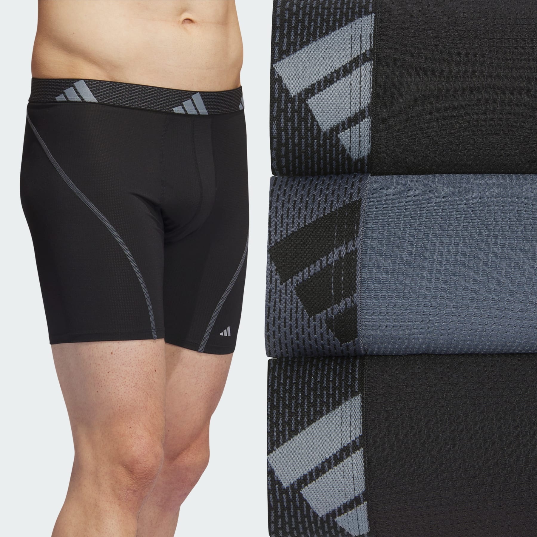 Performance Mesh Graphic Boxer Briefs 3-Pack - 5