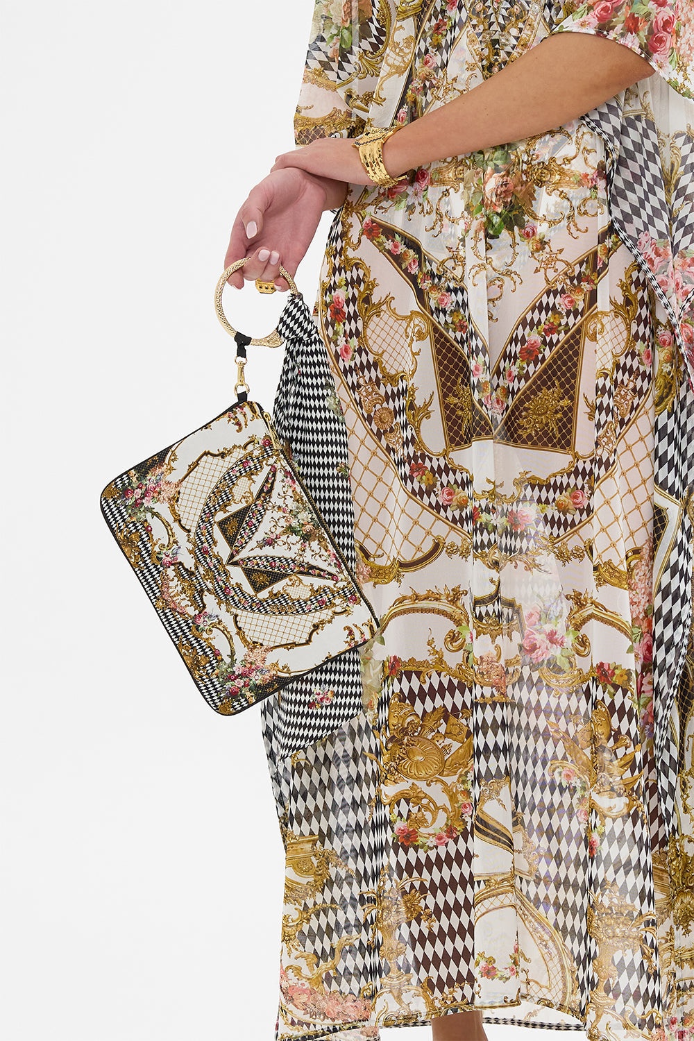 RING SCARF CLUTCH - 4