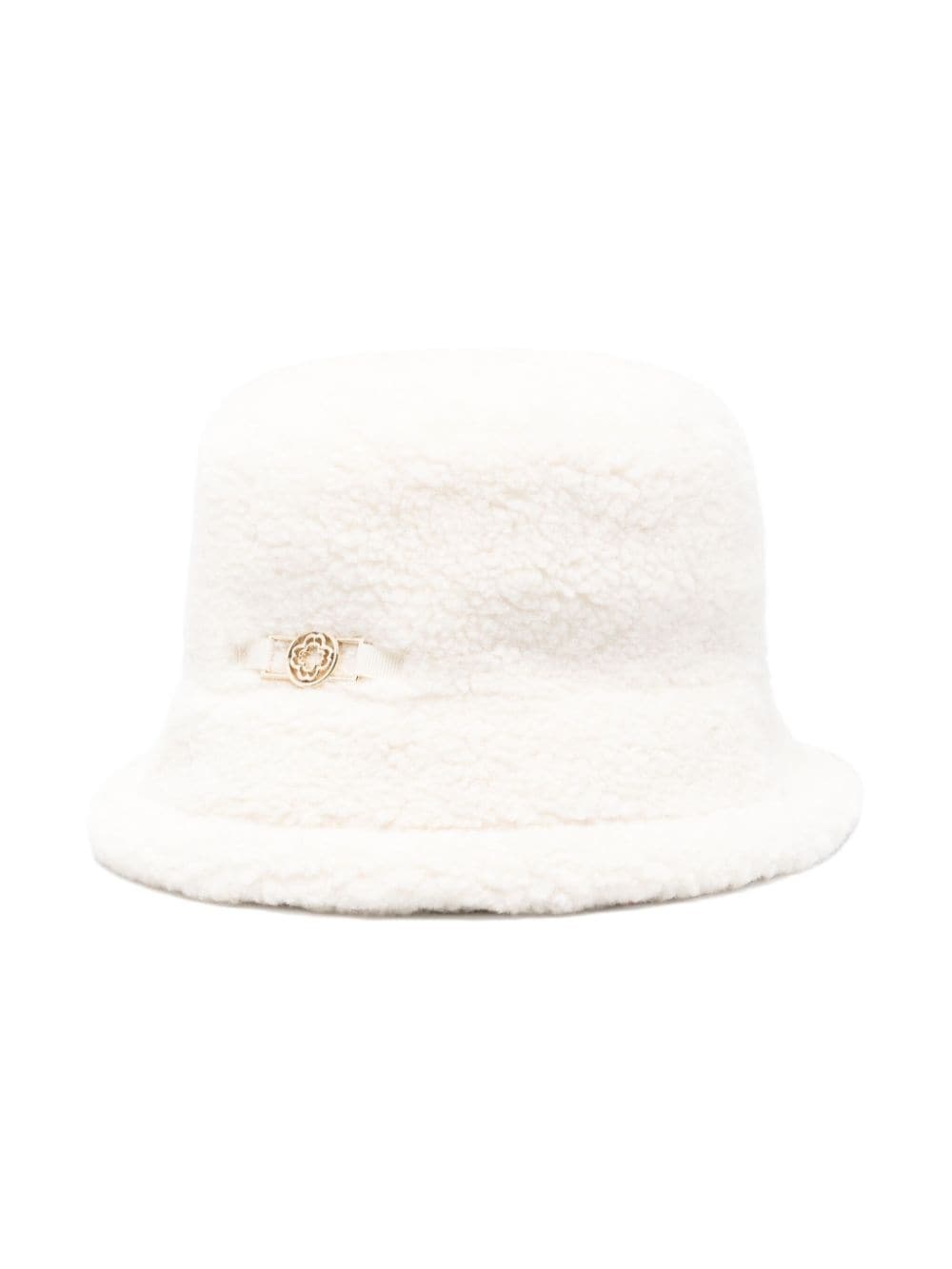 faux-shearling bucket hat - 1