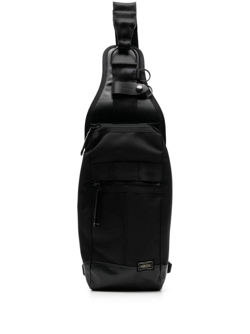 logo-patch shoulder bag 1