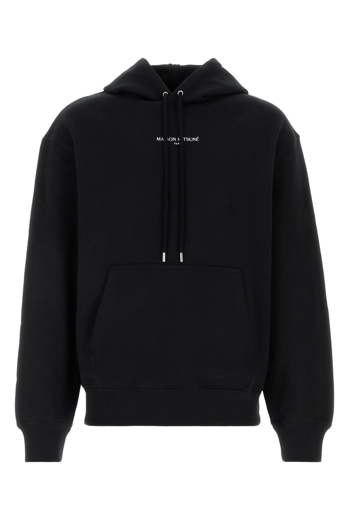Black cotton sweatshirt - 1