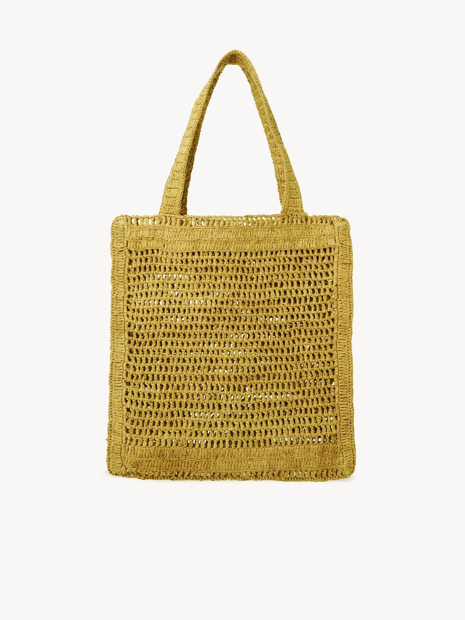 SUMMER BANANA TOTE BAG IN RAFFIA - 3