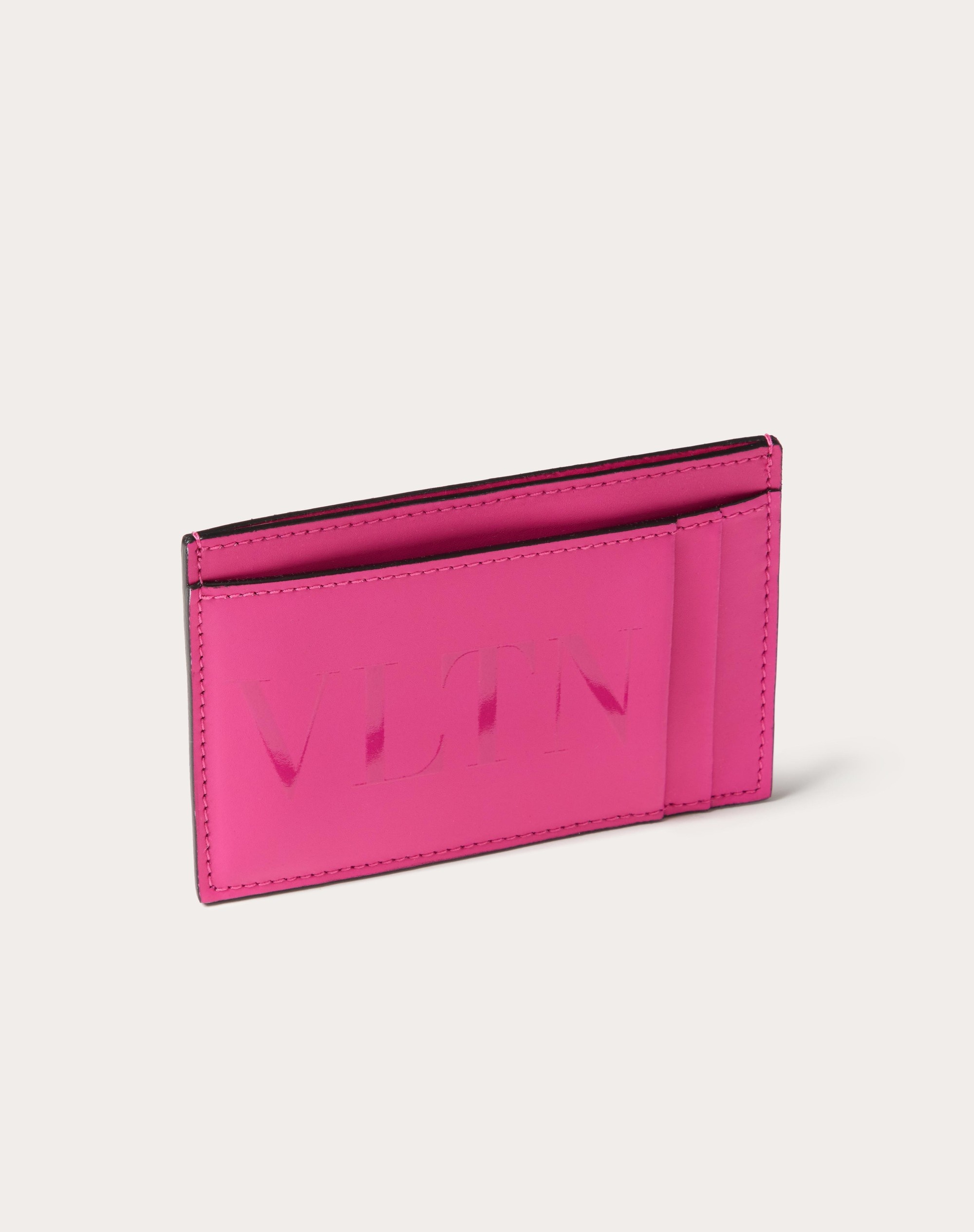 VLTN CALFSKIN CARD HOLDER - 4