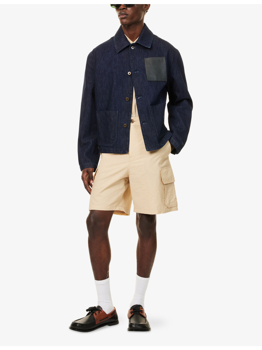 Loewe x Paula's Ibiza Multi-Pockets Cotton-Blend Shorts - 2