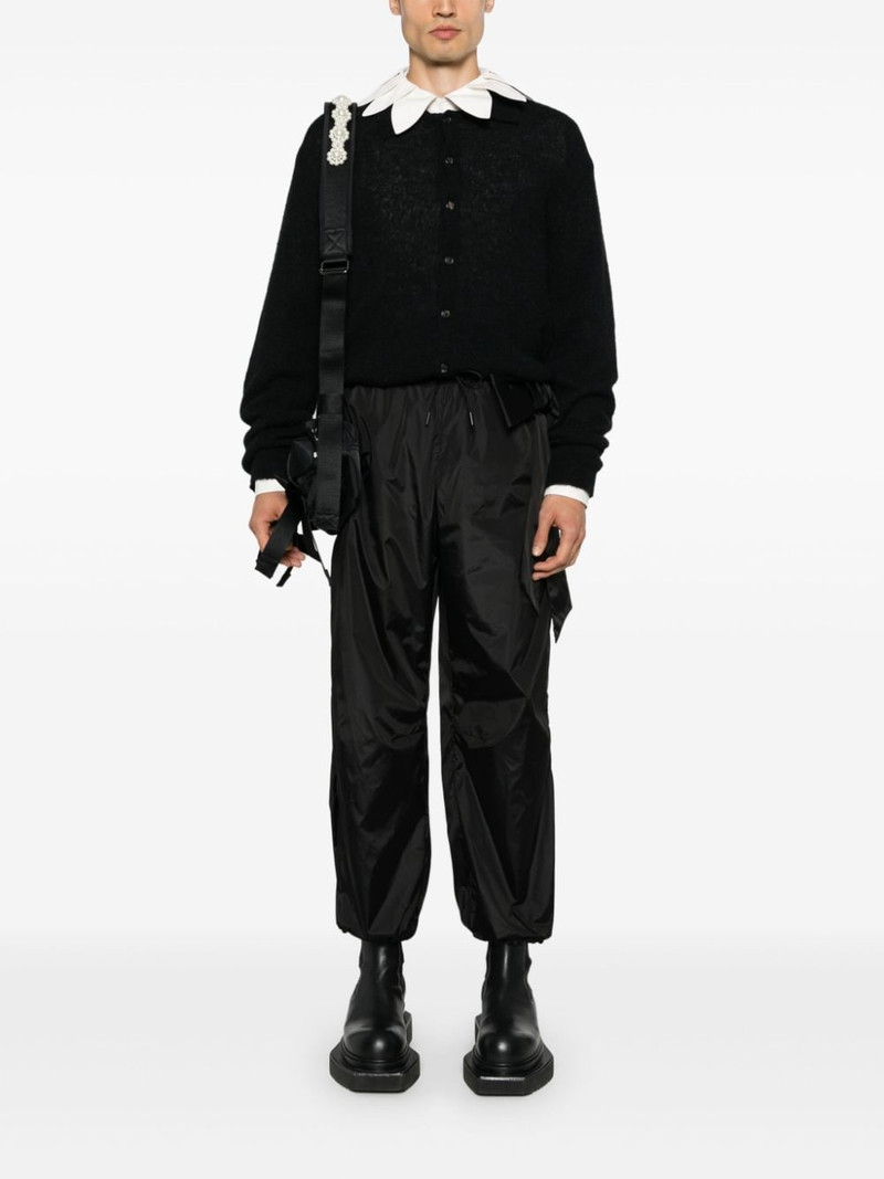 Simone Rocha oversized-bow tapered trousers outlook