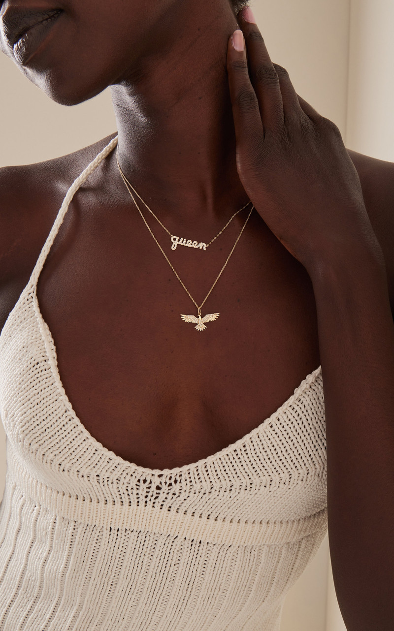 SYDNEY EVAN 14K Gold, Diamond Necklace gold outlook