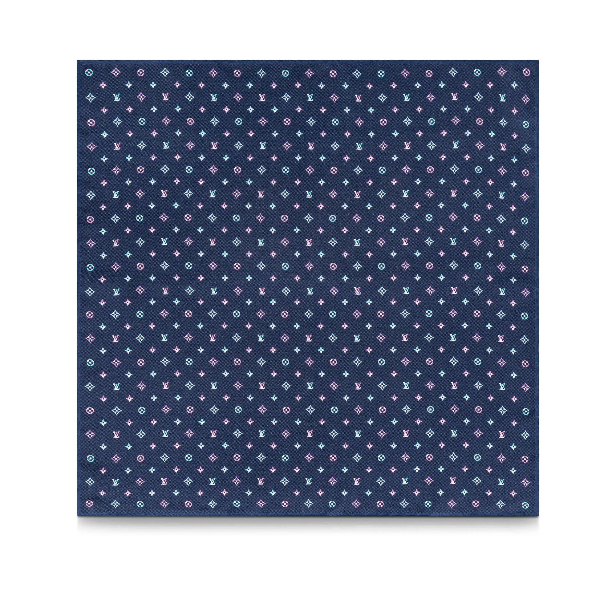 Monogram Halo Pocket Square - 3