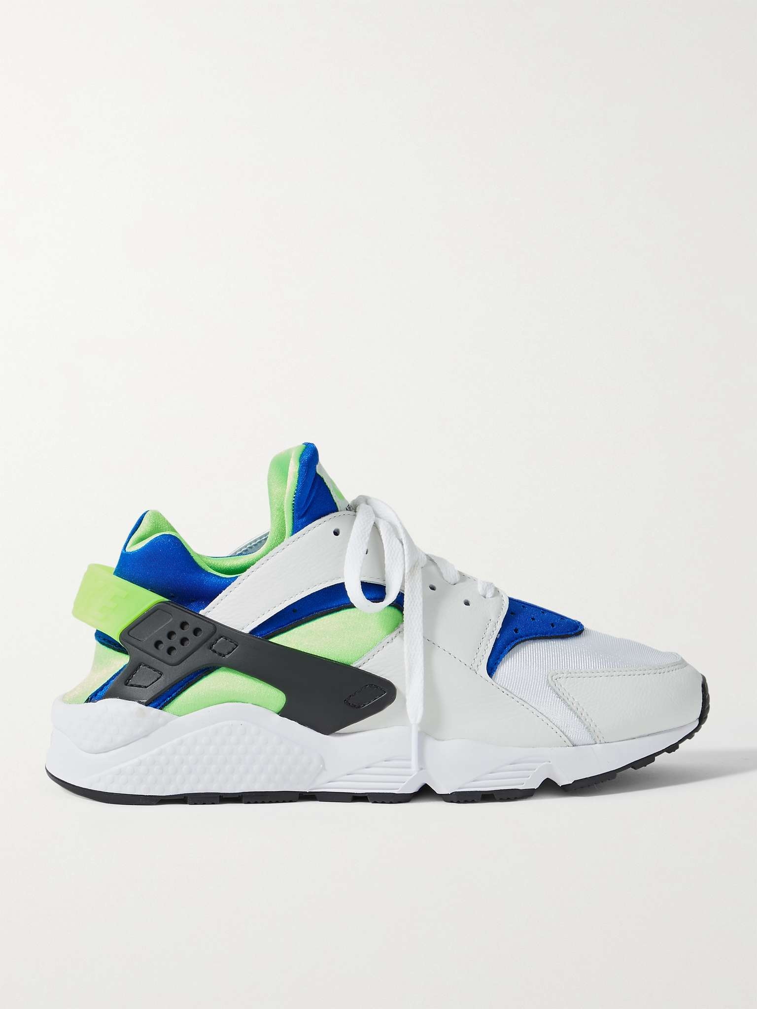 Air Huarache Leather and Rubber-Trimmed Neoprene Sneakers - 1