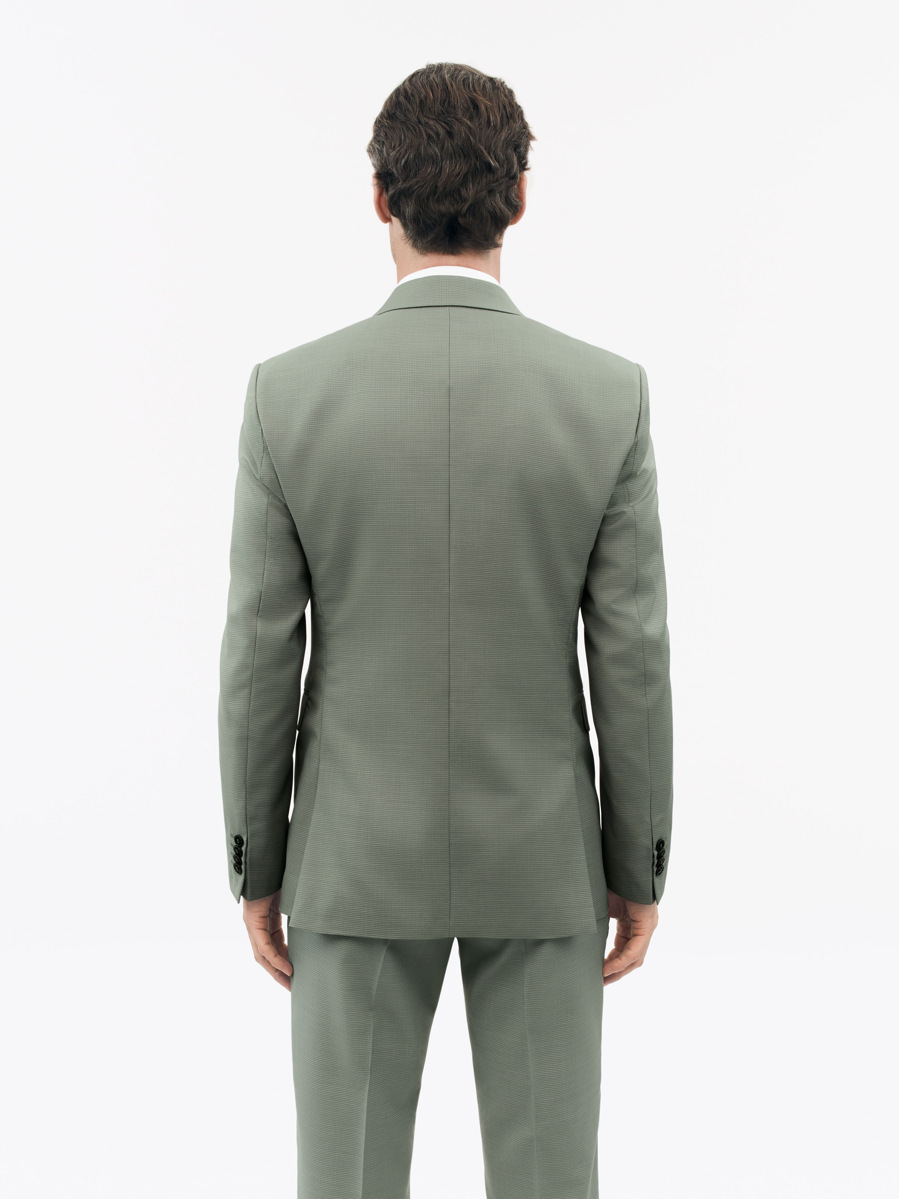 Justin Slim Fit Wool Jacket - 4