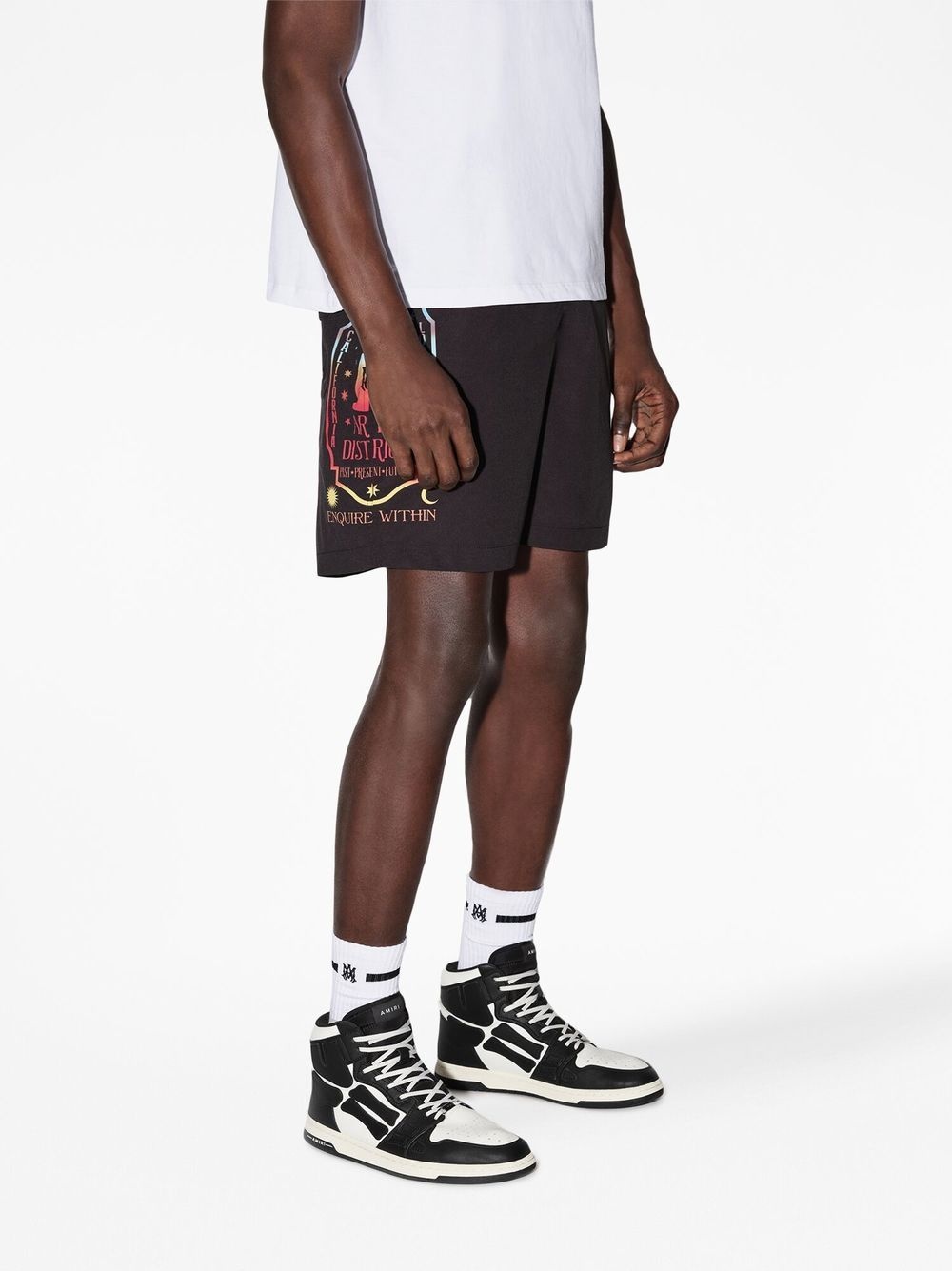 Fortune logo-print swimming trunks - 3
