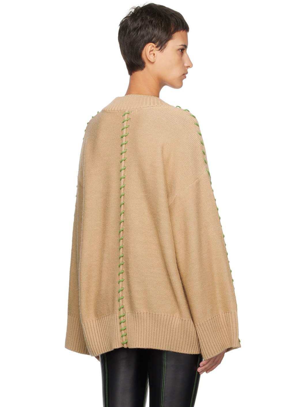Beige Leith Sweater - 3