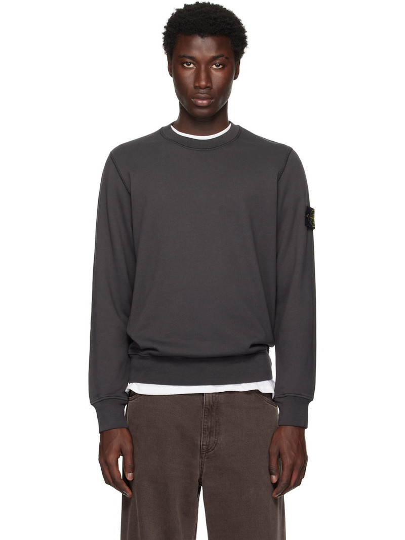 Gray 6100044 Organic Cotton Fleece Sweatshirt 1