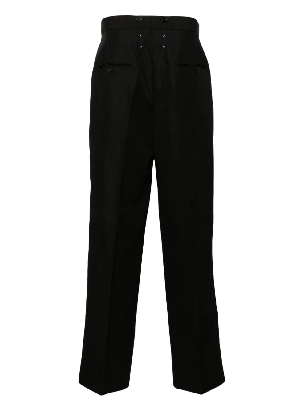 high-waist wide-leg trousers - 2