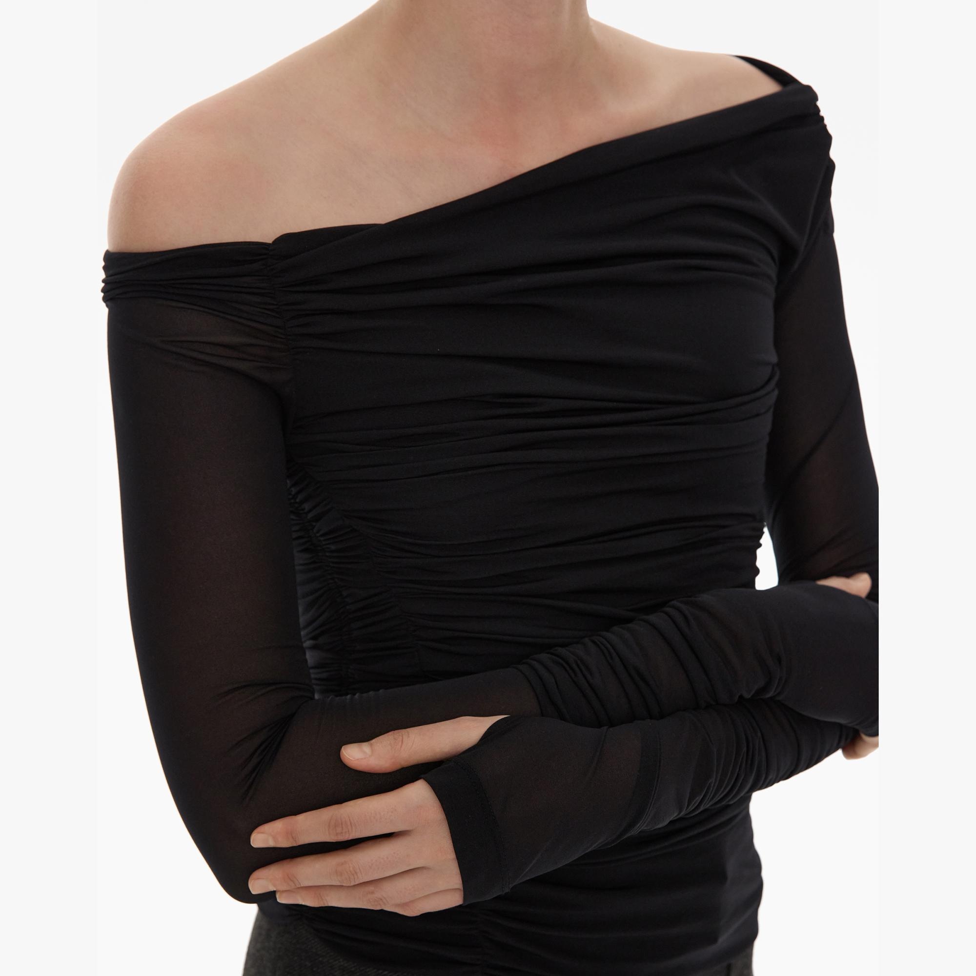 RUCHED OFF-THE-SHOULDER TOP - 6