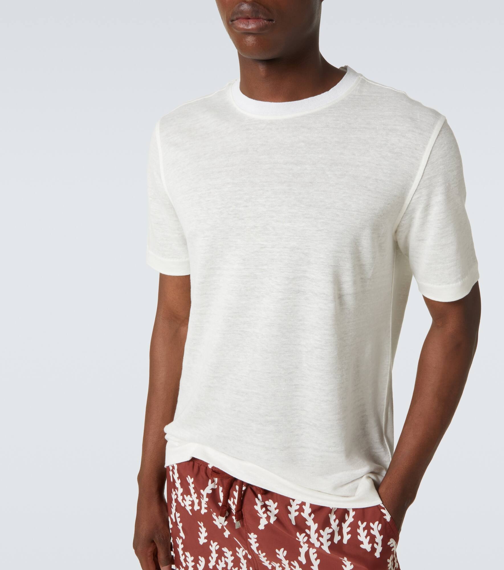 Linen T-shirt - 5