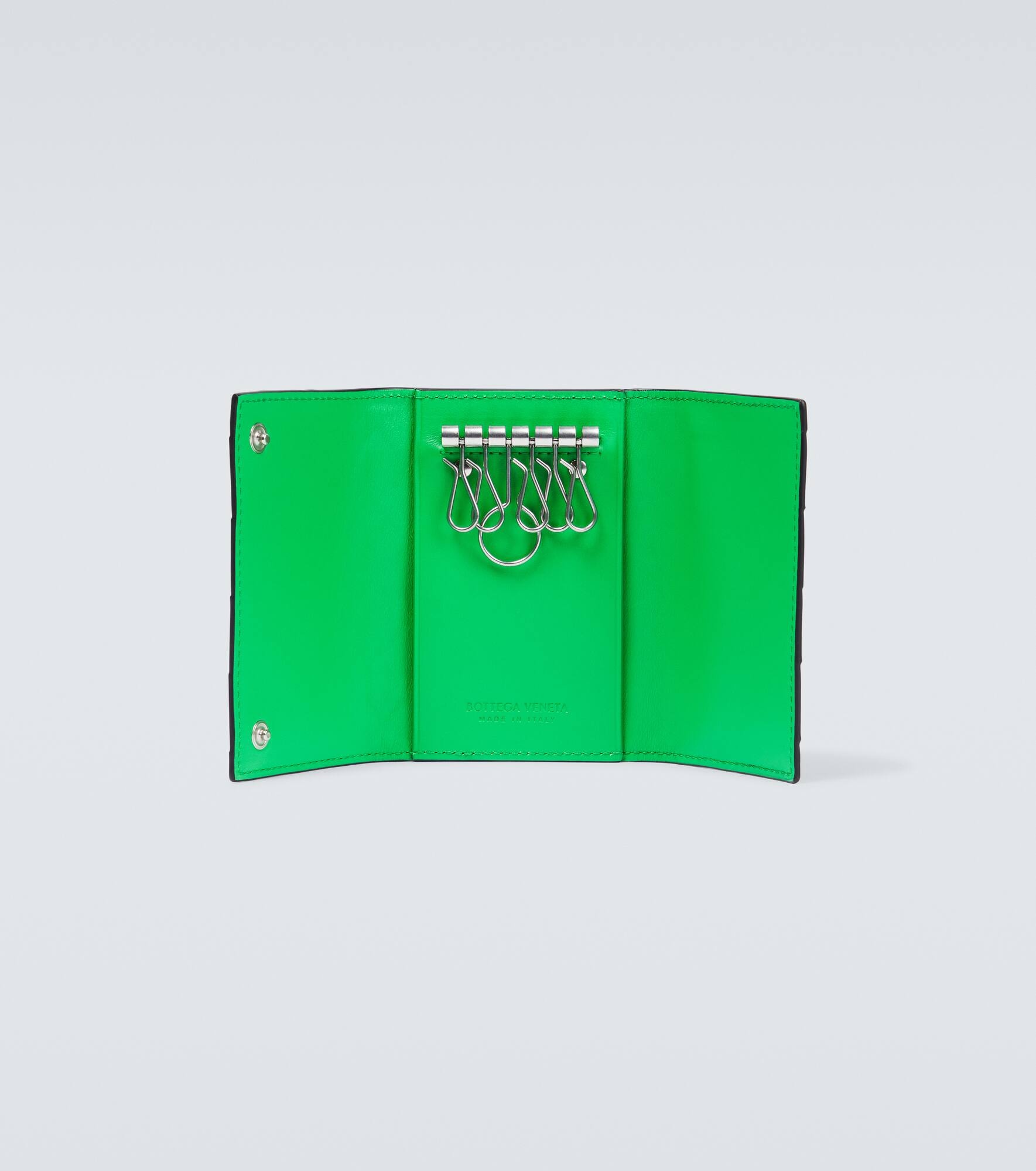 Intrecciato bifold leather wallet - 2