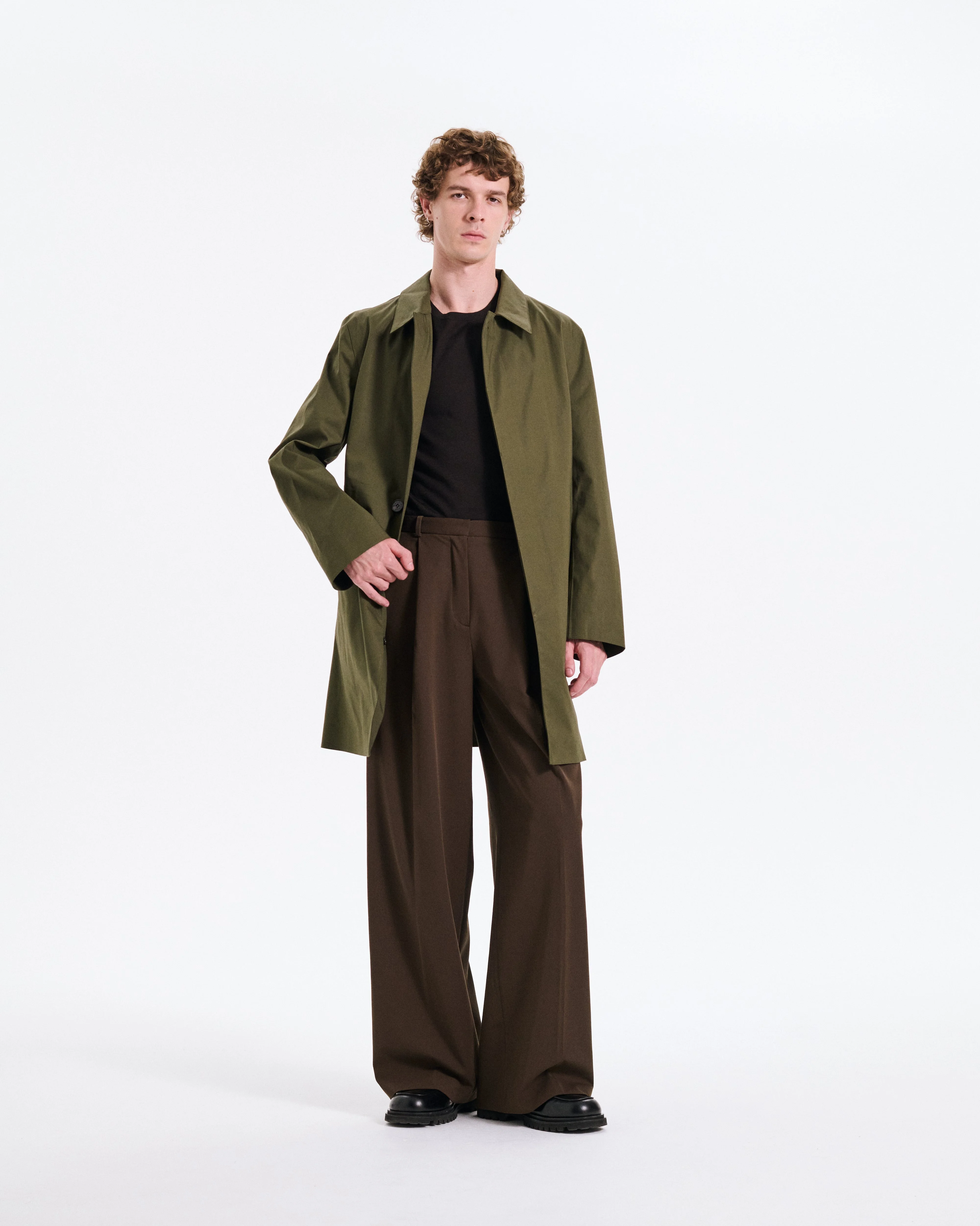 Dunoon Rubberised Mid Length Coat - 1