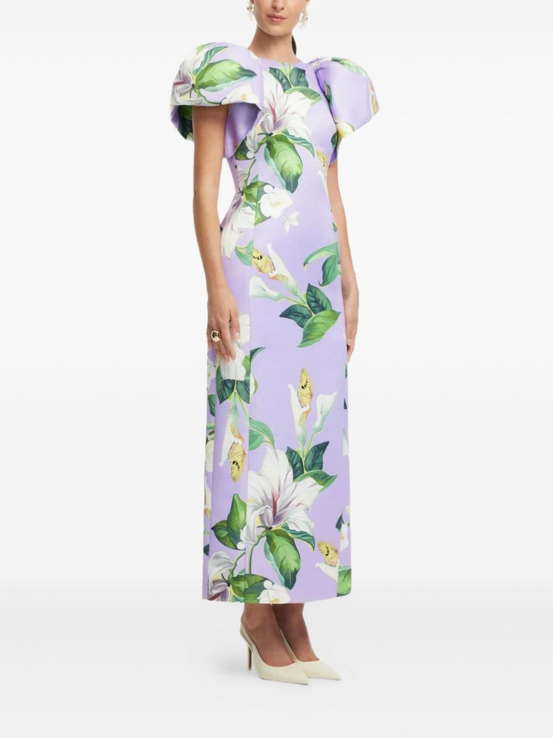 Lucinda puff-sleeve floral maxi dress 3