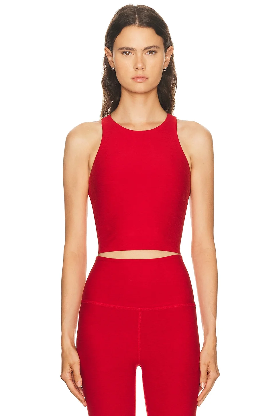 Spacedye High Neck Cropped Top - 1