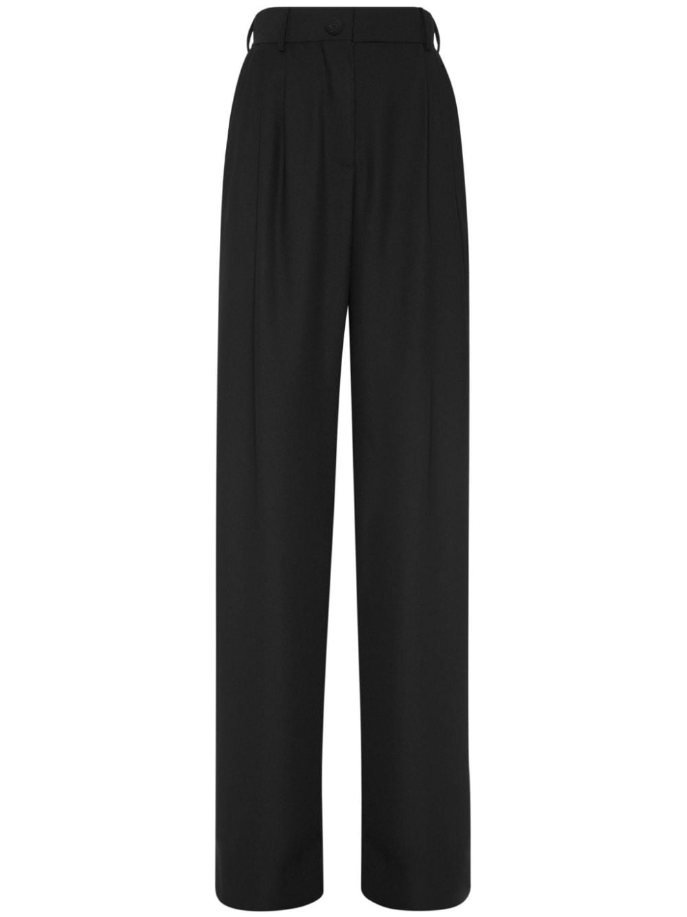 high-waisted wide-leg trousers - 1