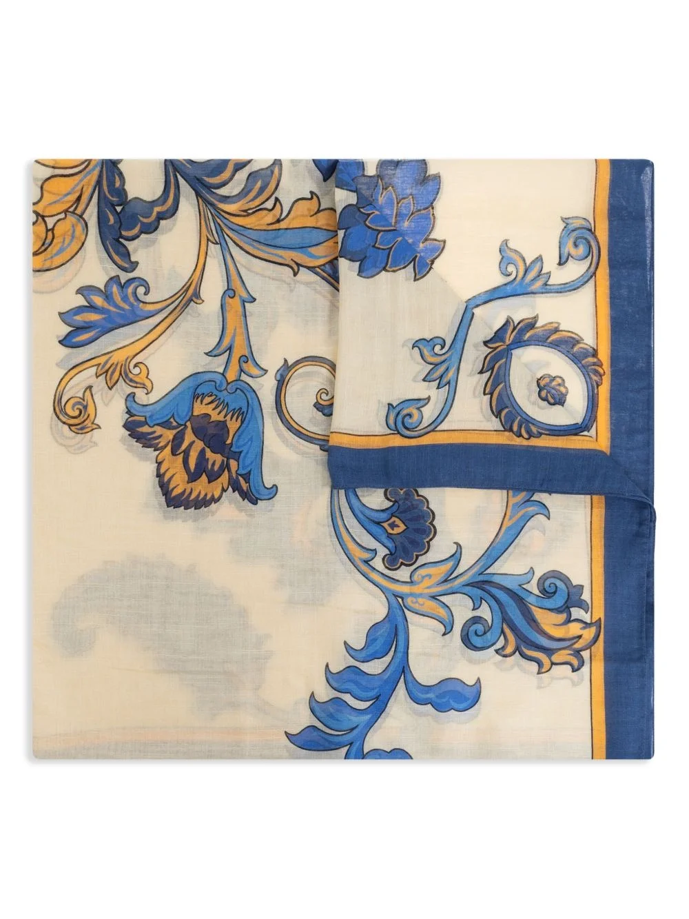 paisley-print scarf - 1