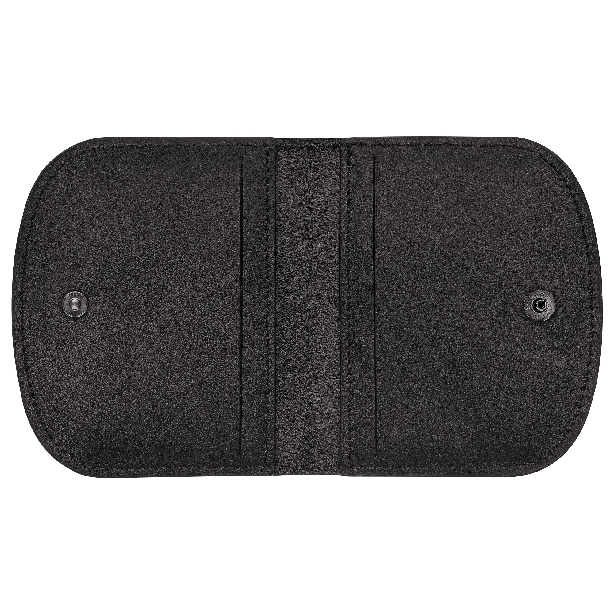 Le Pliage Xtra Card holder Black - Leather - 3