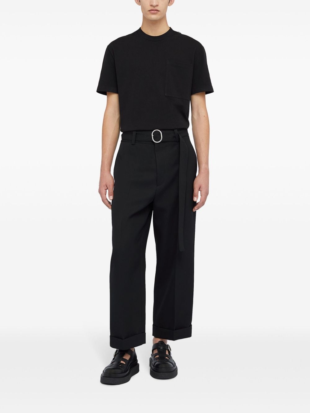 crew-neck cotton T-shirt - 2