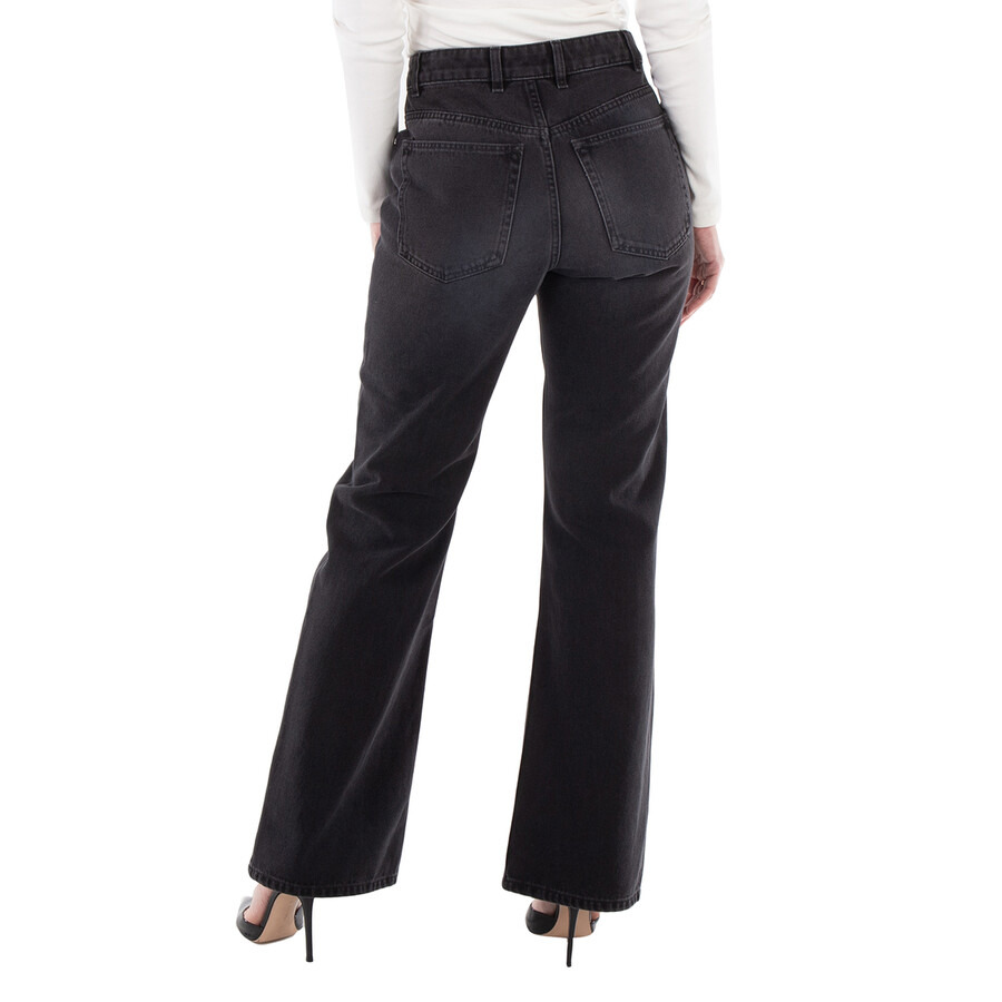 Paco Rabanne High-Waist Straight Leg Pants - 3