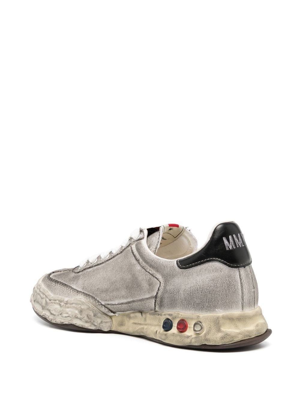 Herbie distressed-effect trainers - 3