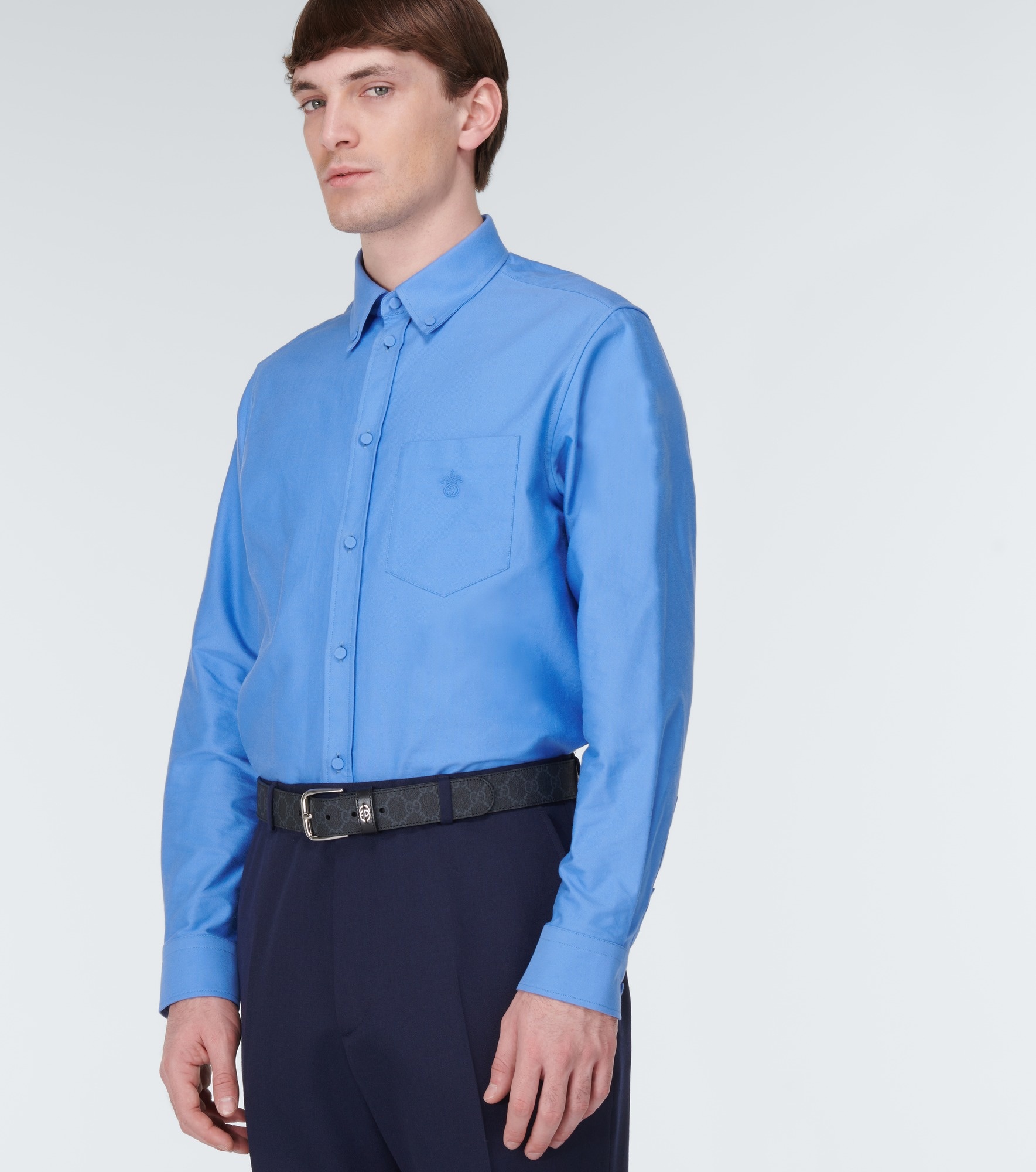 GG leather belt - 2