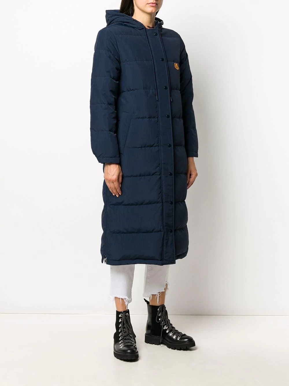 longline down puffer jacket - 3