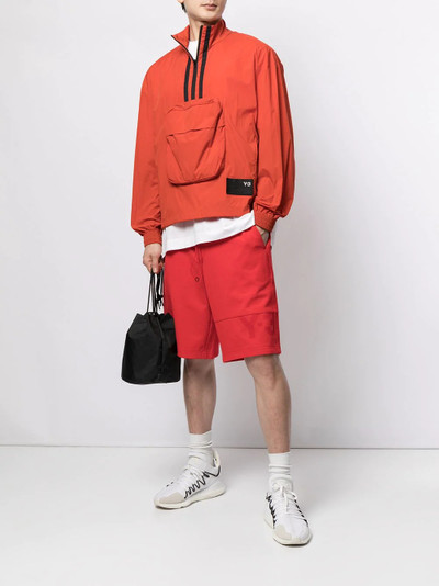 Y-3 knee-length drawstring shorts outlook