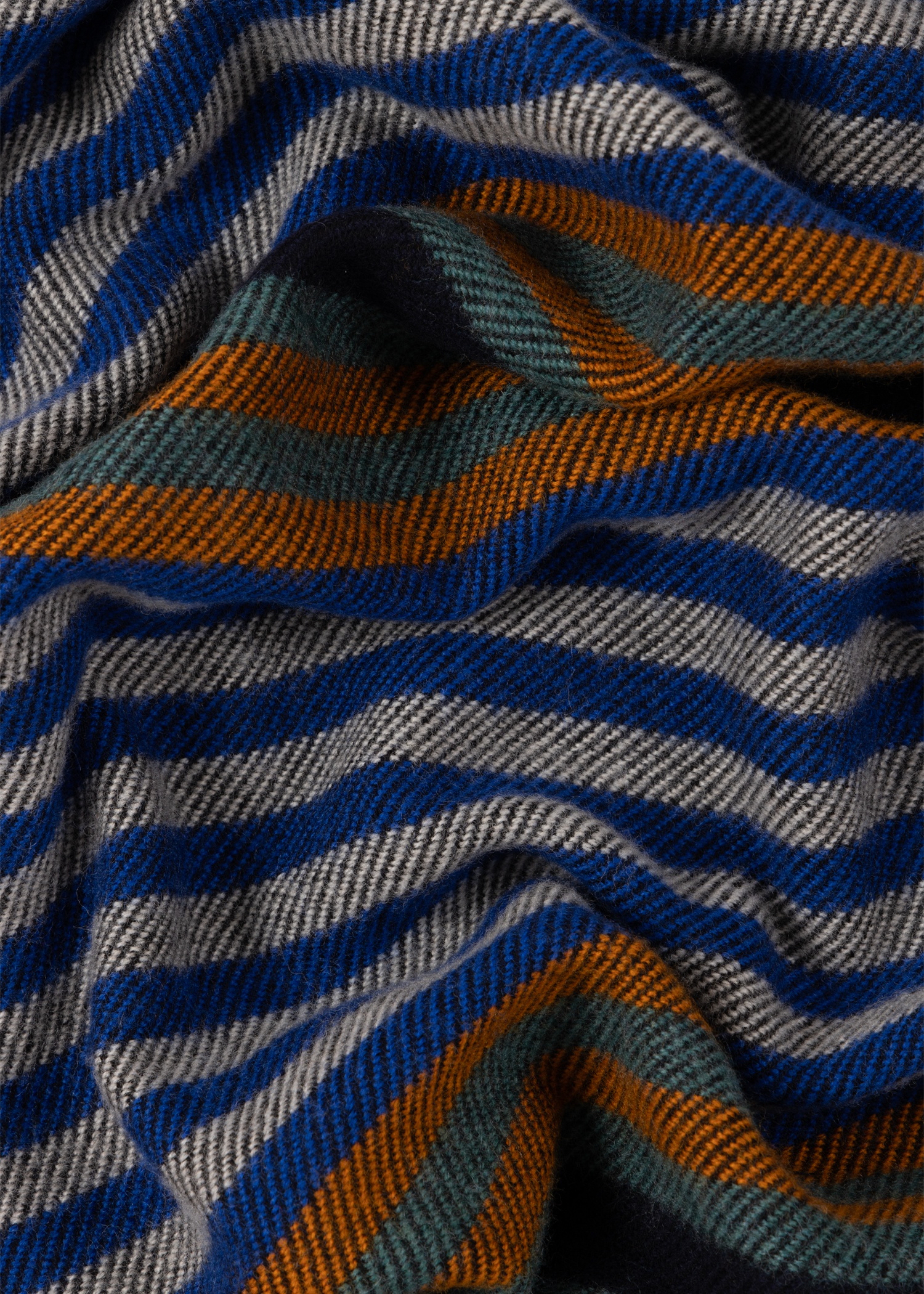 Wool And Cotton-Blend Stripe Scarf - 3