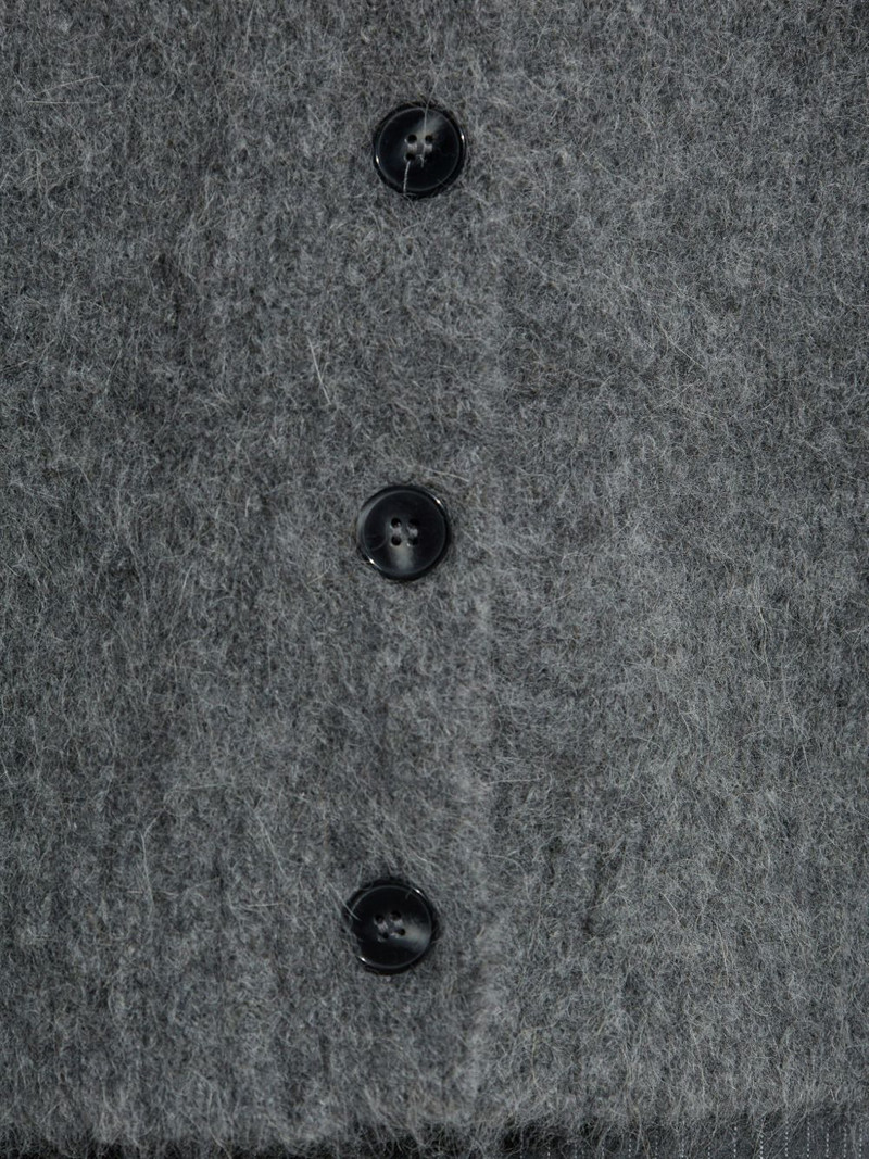 alpaca wool button cardigan 5