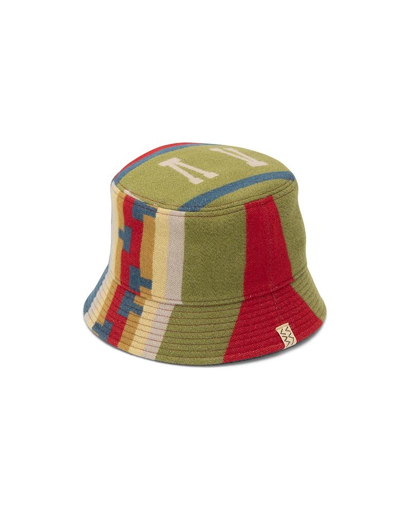 DOME BUCKET HAT RED - 1