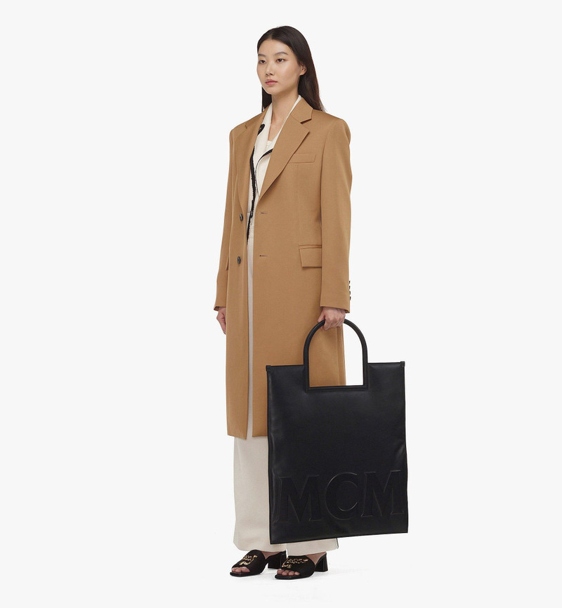 Aren Fold Tote in Mega Laurel Leather 5