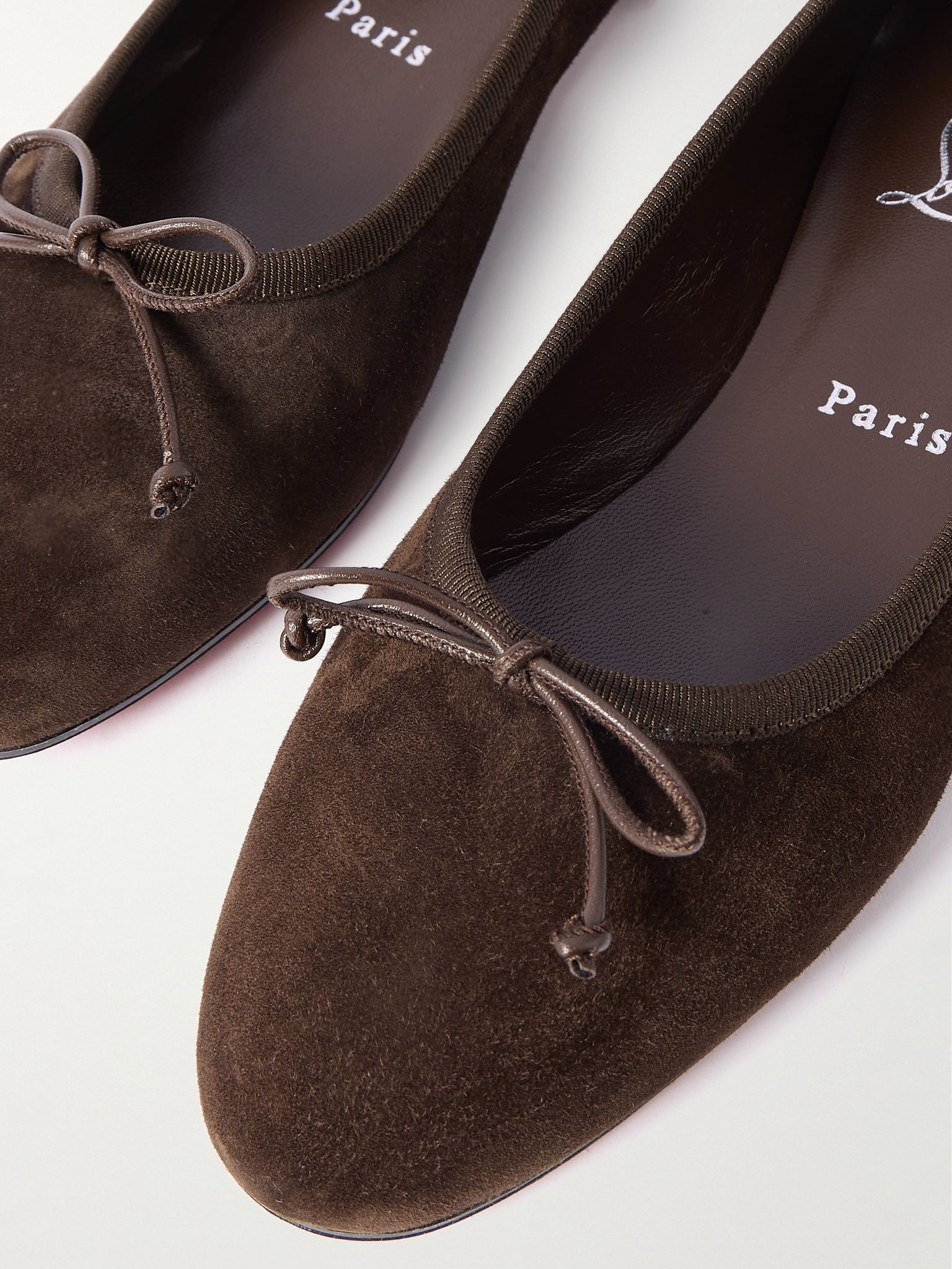 Sweetie Jane suede flats Dark brown - 4