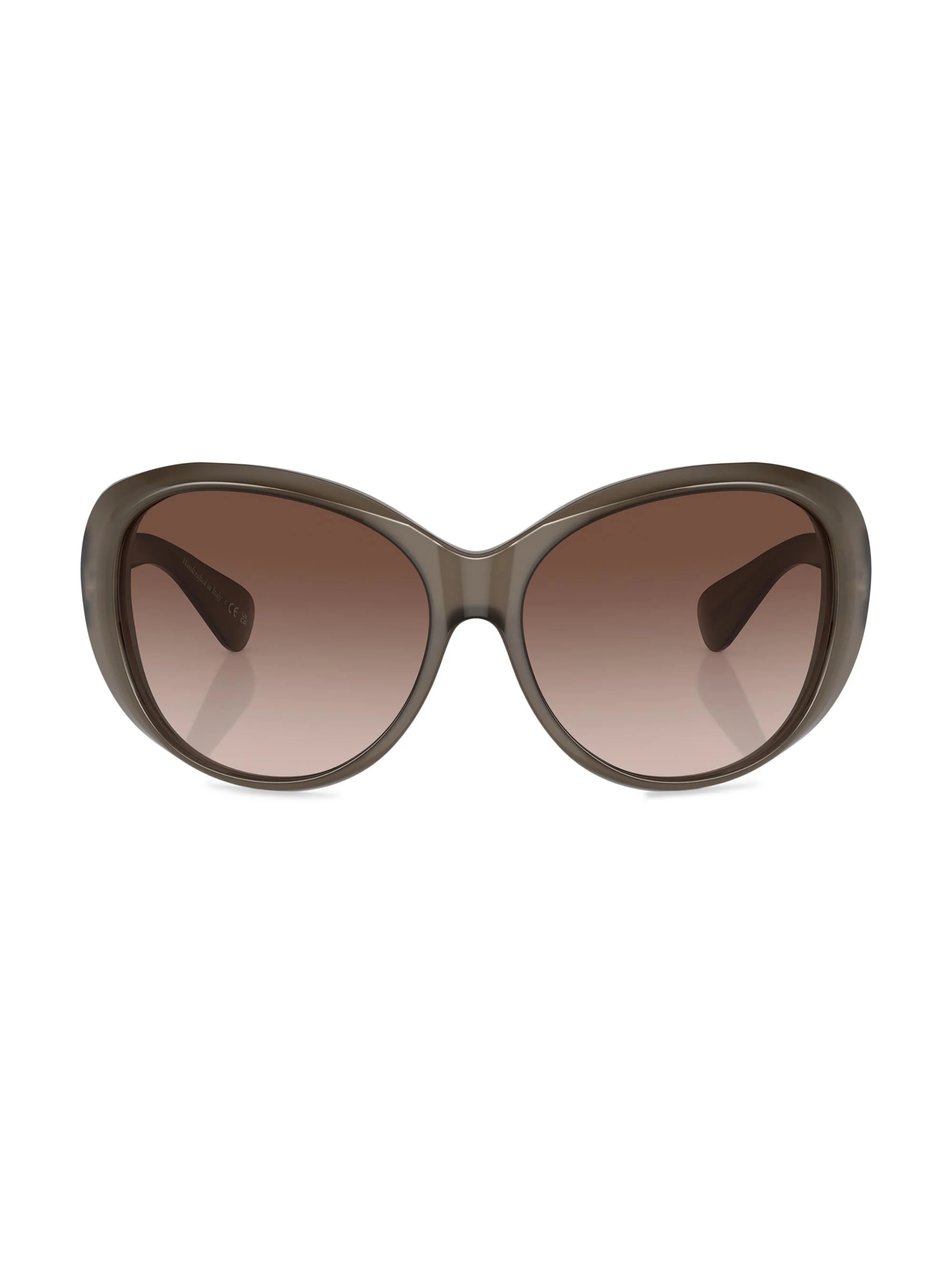 Women's Maridan 62MM Round Sunglasses - Taupe Brown Gradient - 1