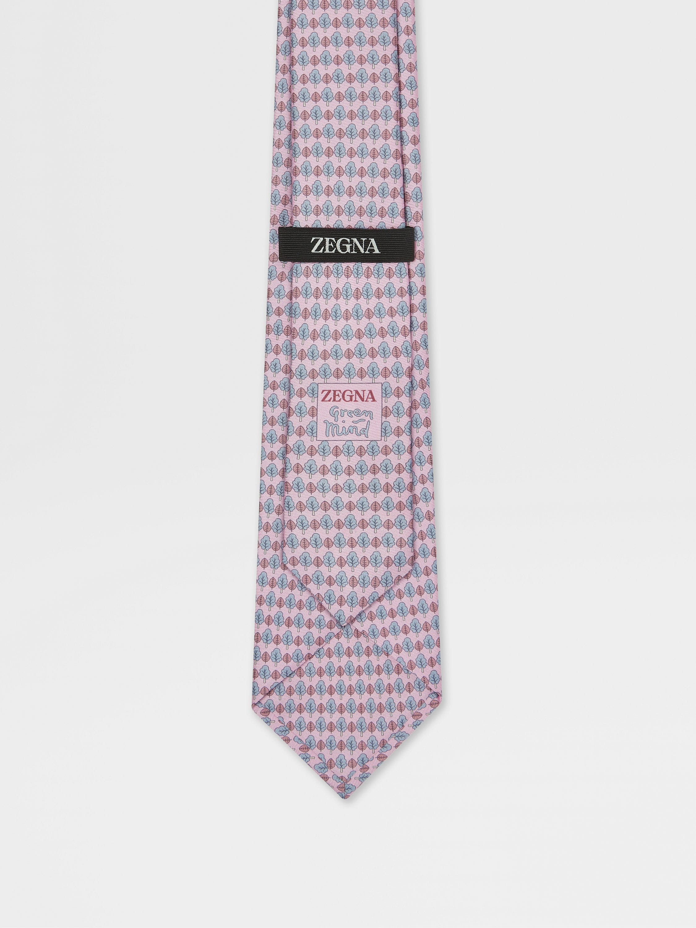 LIGHT PINK SILK TIE - 3