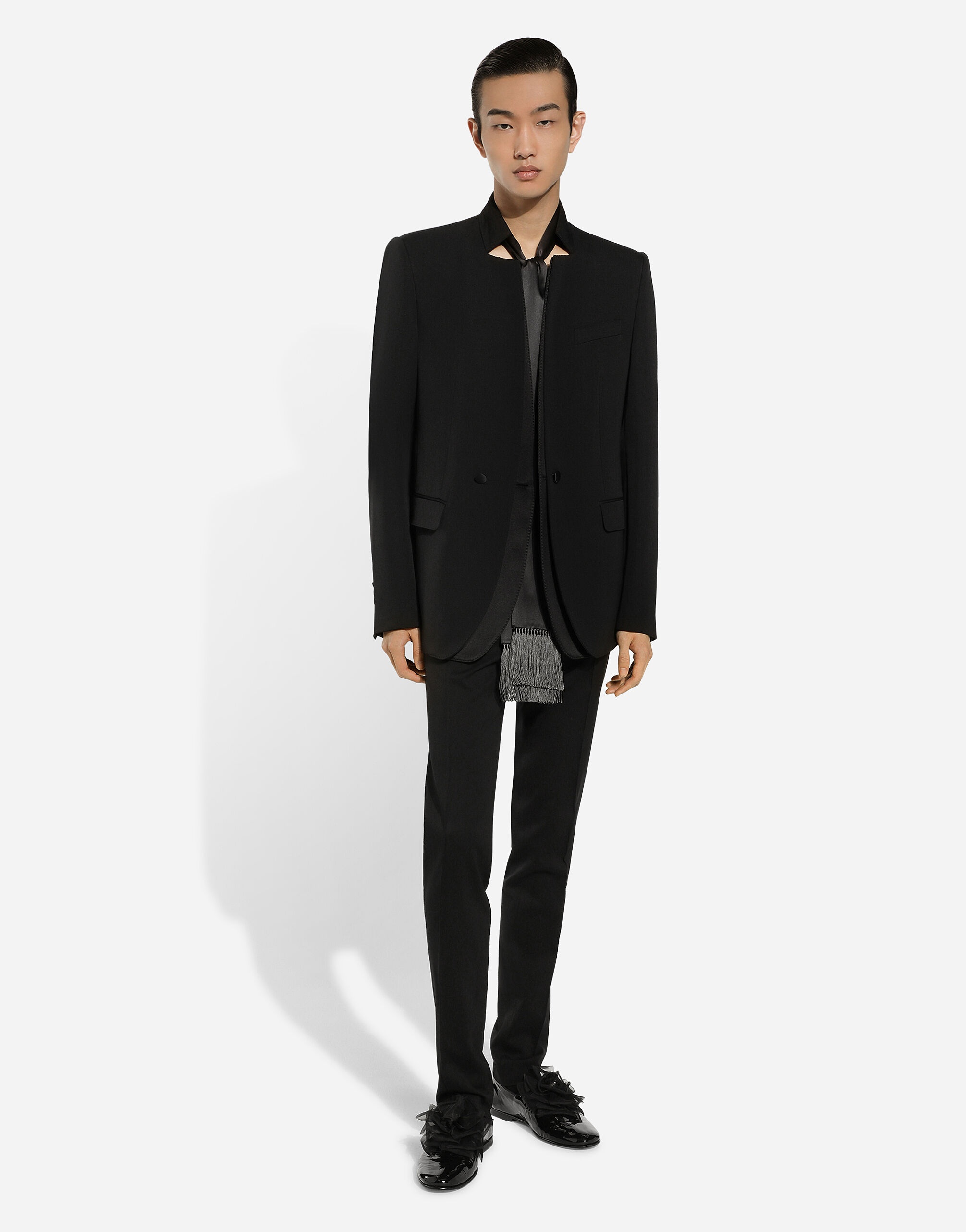 Single-breasted wool jacket - 2