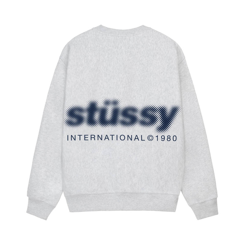 Stüssy Stussy Blur Crew 'Ash Heather' outlook